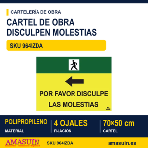 964IZDA POR FAVOR DISCULPE LAS MOLESTIAS