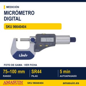 MICROMETRO DIGITAL 75-100MM 75 - 100 mm