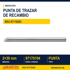 PUNTA TRAZAR EXTRA 2x30 mm