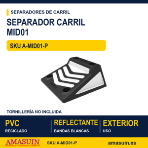 Separador Carril MID01 20x30x13cm