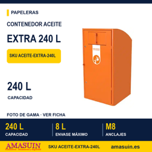 Contenedor de aceite usado Extra – 240L