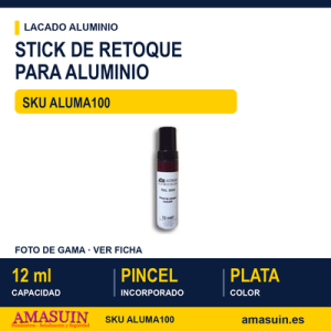 Stick Aluminio Plata.