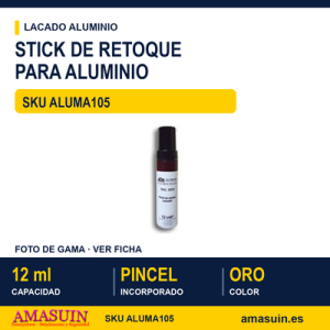 Stick Aluminio Oro.