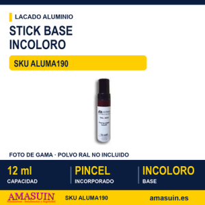 Stick Aluminio Base Incoloro