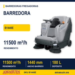 Barredora B1440E Conductor Sentado a Batería