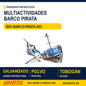 Juego Multiactividades BARCO PIRATA