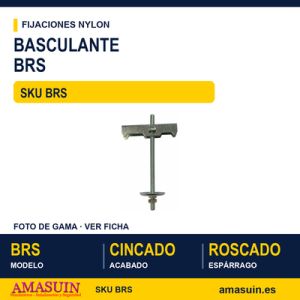 Basculante Cincado con espárrago roscado