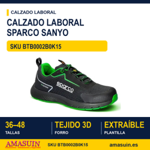 Calzado Seguridad Sparco Sanyo ESD S1PS