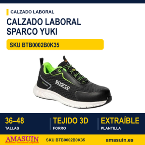 Calzado Seguridad Sparco Yuki ESD S1PS