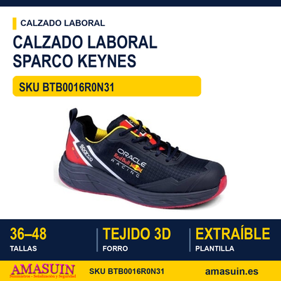 Calzado Seguridad Sparco Keynes ESD S3S 1 Calzado Seguridad Sparco Keynes ESD S3S