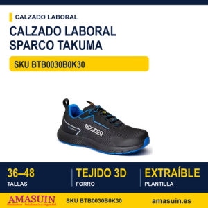 Calzado Seguridad Sparco Takuma ESD S3S