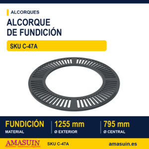 Alcorque Fundición C-47A