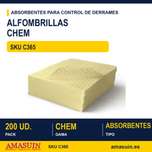 Alfombrillas Chem Pack 200 ud.