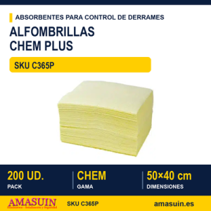 Alfombrillas Chem Plus Pack 200 Ud.
