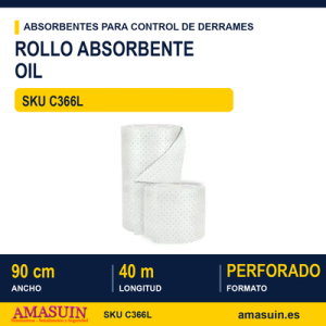 Rollo absorbente Oil 90cmx40m