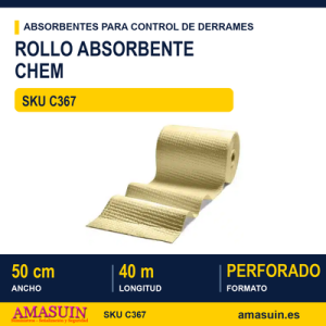 Rollo Absorbente Chem 50cmx40m