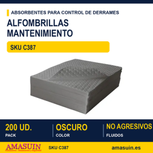 Alfombras mantenimiento Pack 200 ud.