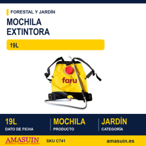 Mochila Extintora Difusora Forestal 19L