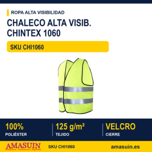 Chaleco de alta visibilidad Chintex 1060 amarillo
