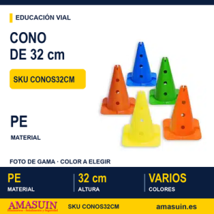 conos p.e. 32 cm.