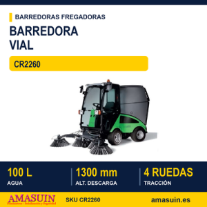 Barredora Vial CR2260 Gasolina
