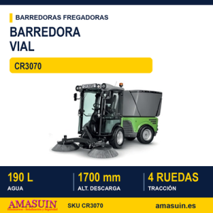 Barredora Vial CR3070 Diésel
