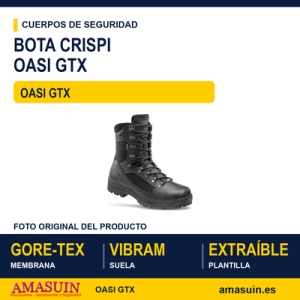 Bota CRISPI Oasi GTX Black