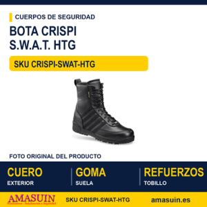 Bota Táctica CRISPI S.W.A.T. HTG