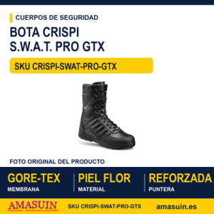 Bota Táctica CRISPI S.W.A.T. Pro GTX