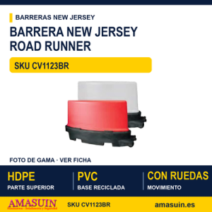 Barrera New Jersey Road Runner Apilable