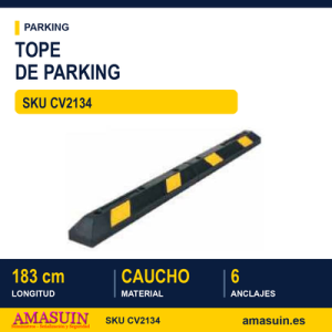Tope de Parking de 183x15x10cm