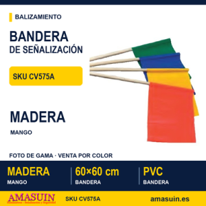 Bandera Señalización Amarilla ECO