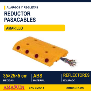 Reductor Pasacables Amarillo 35x25x5cm