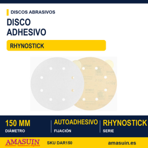 Disco Adhesivo Rhynostick 150mm.
