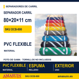 Separador Carril M800 80x20x11cm