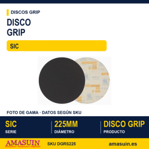 Disco Grip Rhynogrip SIC 225mm.