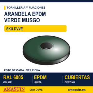 Arandela EPDM Verde Musgo