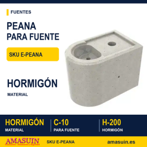 E-Peana de Hormigon