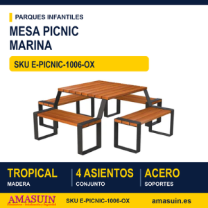 Mesa Picnic – Tipo Marina