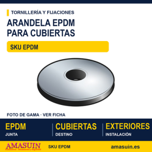 Arandela EPDM Acero cincado