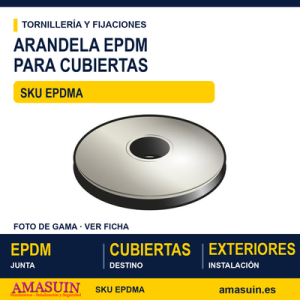 Arandela EPDM Aluminio