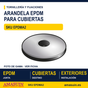 Arandela EPDM Acero Inoxidable A2