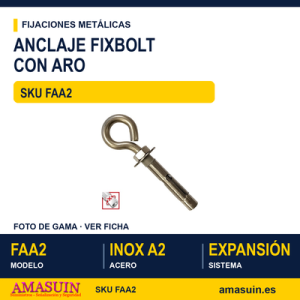 Fixbolt aro Inoxidable A2