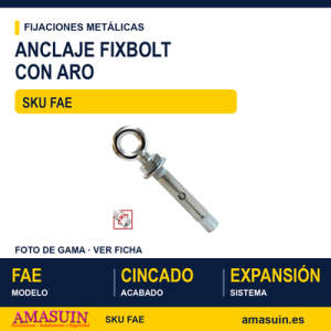 Fixbolt aro estampado