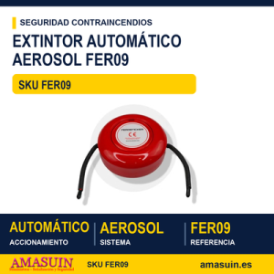 Extintor Automático Aerosol FER09