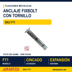 Fixbolt tornillo DIN 7991 10.9