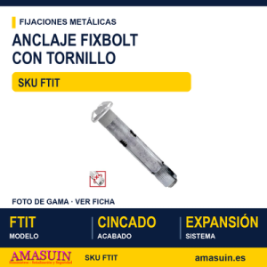 Fixbolt inviolable TX 8.8