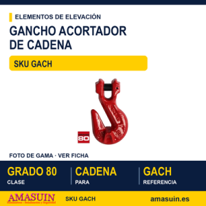 Gancho acortador de cadena grado 80