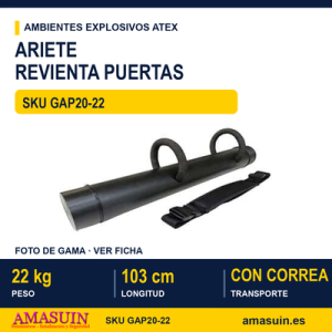 Ariete Revienta Puertas 22Kg