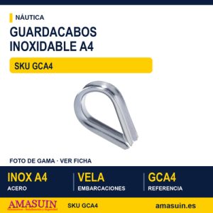 Guardacabos Inoxidable A4